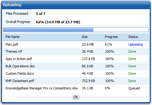 Upload Progress