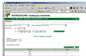 ROI Tracking Pro - general report